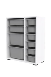 Hanah Home Zen 2D2K6U Blanco y Gris